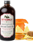 Buttermilk Smoked Honey Whiskey Sour Cocktail Mixer