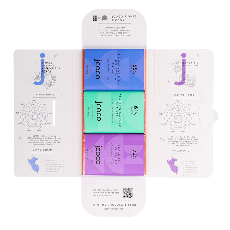 Jcoco Dark Chocolate Flight – Genesis Kitchen