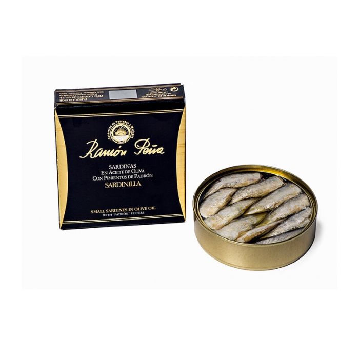Ramón Peña Sardines in Olive Oil with Padron Peppers