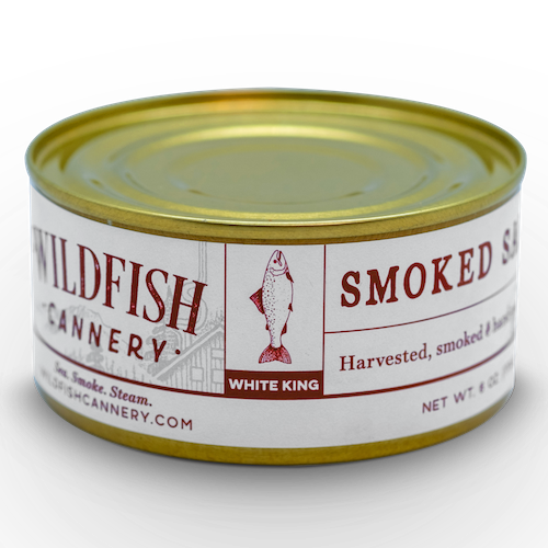 Wildfish Cannery Smoked White King Salmon
