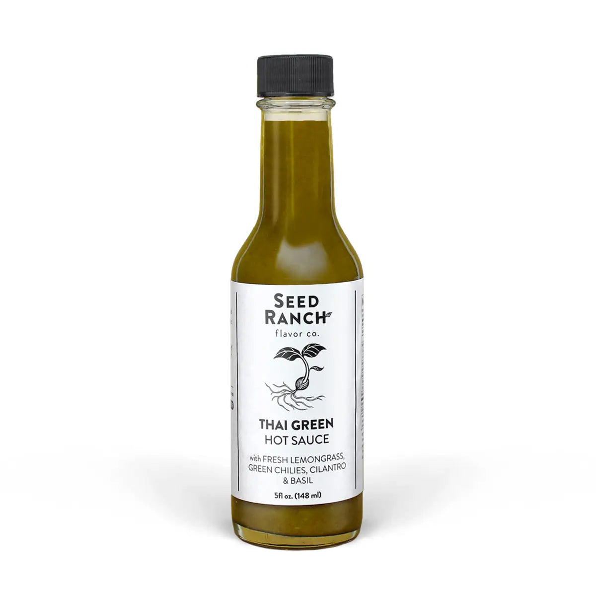 Seed Ranch Flavor Co Lemongrass Serrano Thai Green Hot Sauce