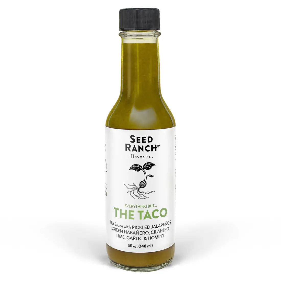 Seed Ranch Flavor Co Cilantro Lime Taco Hot Sauce "Everything But the Taco"