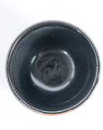 Blue & Gold Cast Iron Tea Cup 3oz