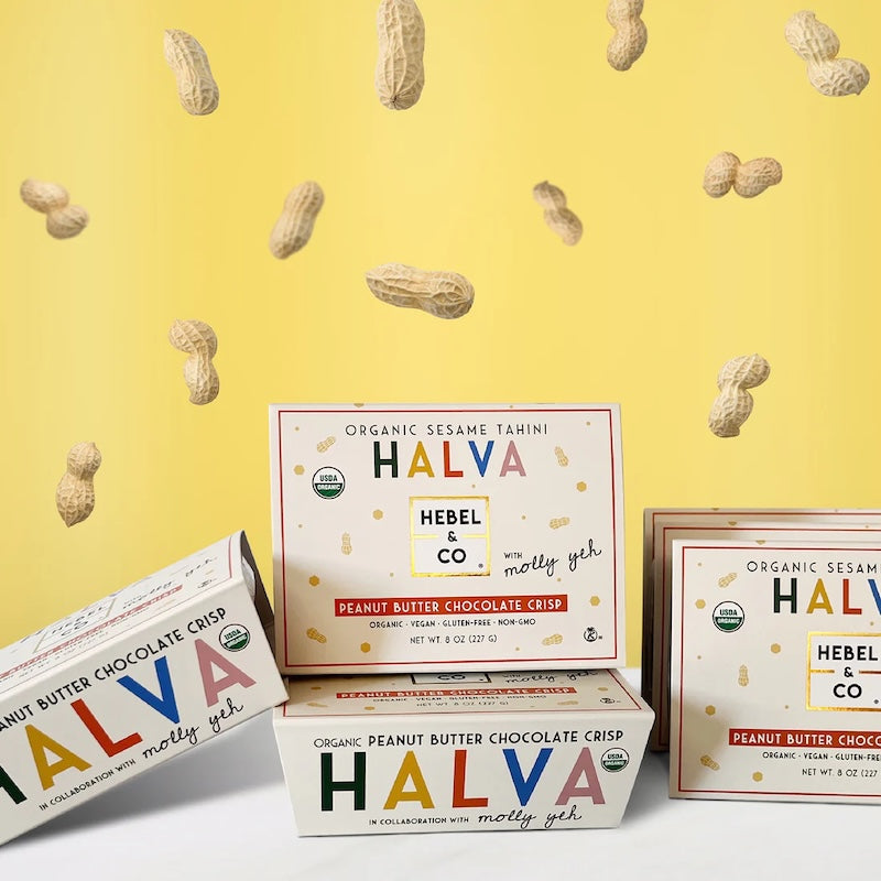 Hebel &amp; Co Organic Peanut Butter Chocolate Crisp Halva